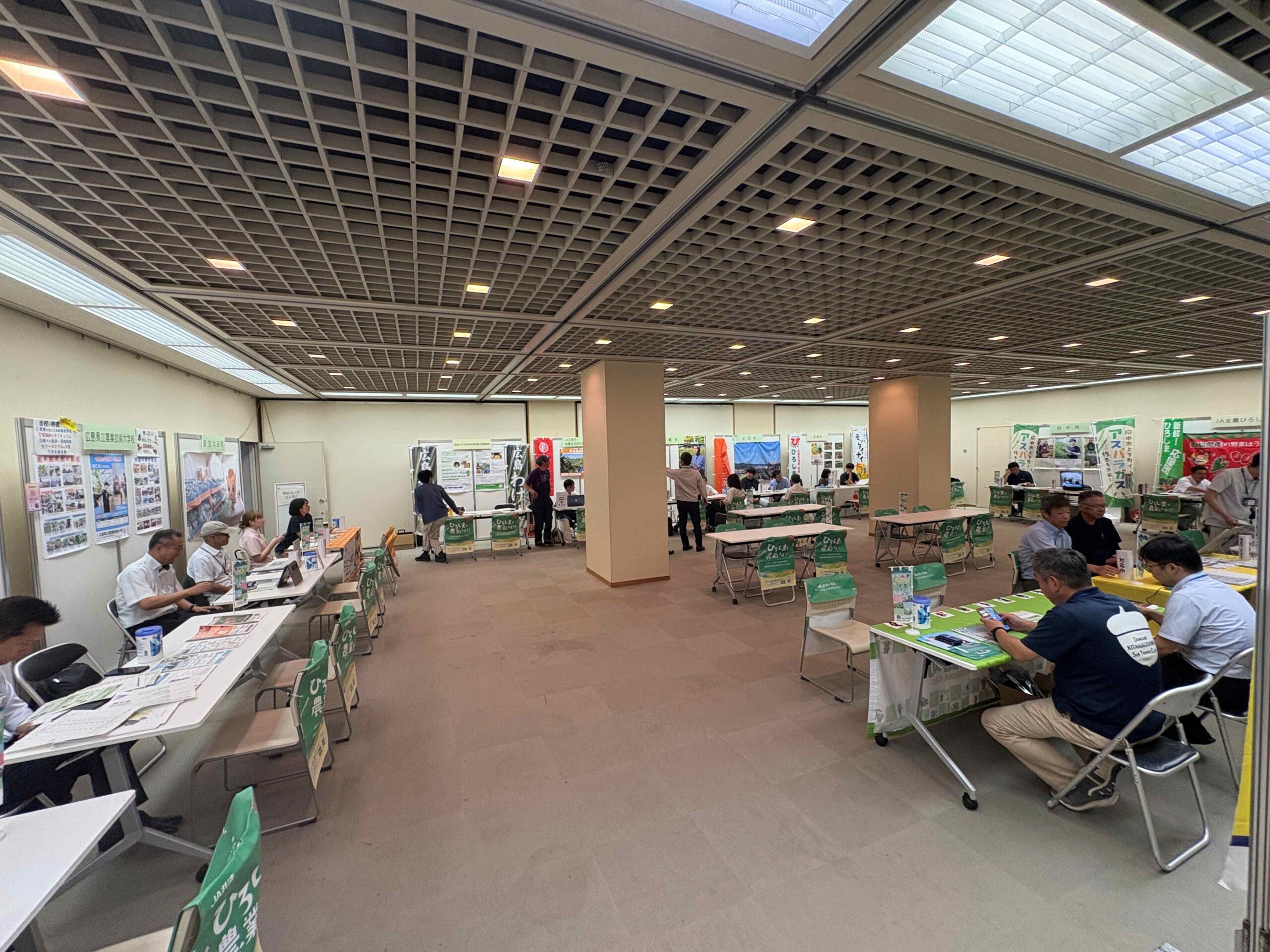 R8　就農応援フェア　広島会場　相談開始します！
